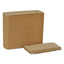 Universal Dinner Napkins, 1-ply, 15" X 17", 1/8 Fold, White, 3000/carton