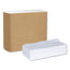 Universal Dinner Napkins, 1-ply, 15" X 17", 1/8 Fold, White, 3000/carton