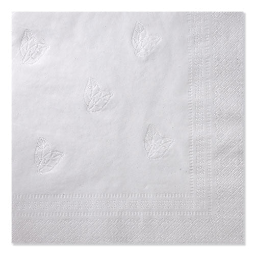 Advanced Dinner Napkins, 2-ply, 15" X 16.25", White, 375/pack, 8 Packs/carton