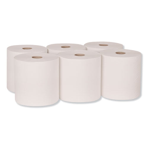 Roll Towel, 7.88 X 800ft, White, 6ct