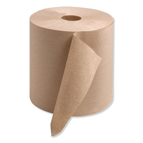 Hardwound Roll Towel, 7.88" X 1,000 Ft, Natural, 6 Rolls/carton