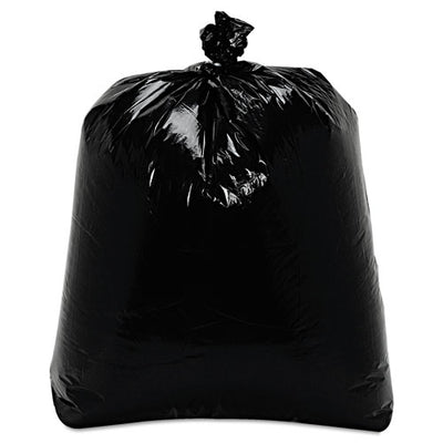 Low-density Can Liners, 20 Gal, 1.5 Mil, 30" X 36", Black, 100/carton