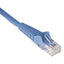Cat6 Gigabit Snagless Molded Patch Cable, 25 Ft, Black
