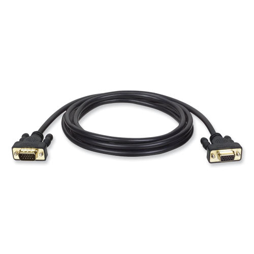 Vga Monitor Extension Cable, 6 Ft, Black