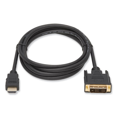 Hdmi To Dvi-d Cable, Digital Monitor Adapter Cable (m/m), 6 Ft, Black
