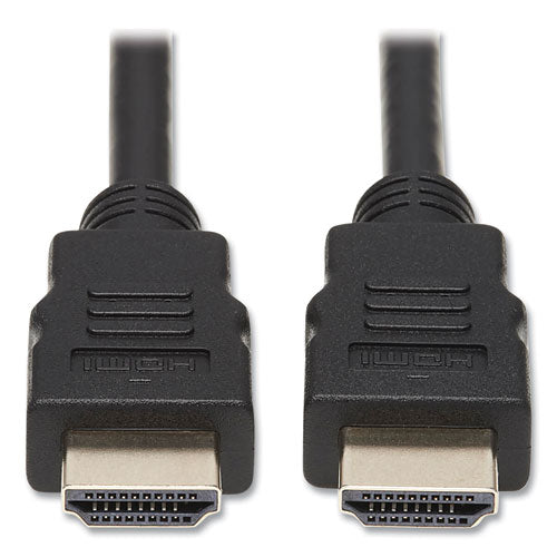 High Speed Hdmi Cable With Ethernet, Ultra Hd 4k X 2k, (m/m), 10 Ft, Black