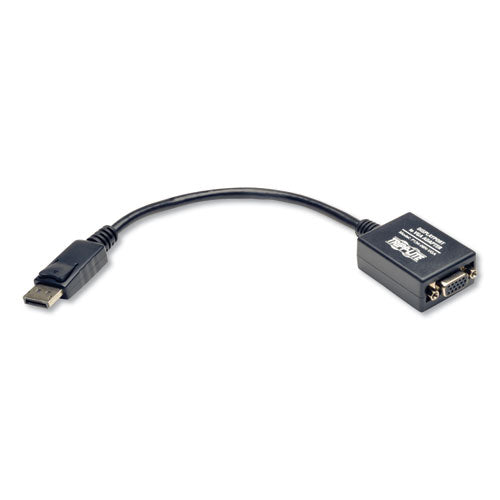 Displayport Cable With Latches, 3 Ft, Black