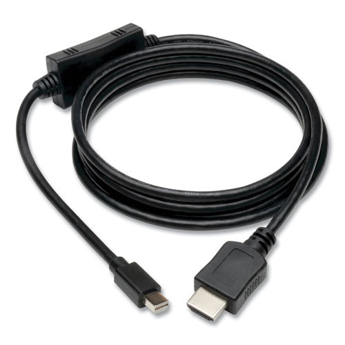 Mini Displayport/thunderbolt To Hdmi Cable Adapter, 6 Ft, Black