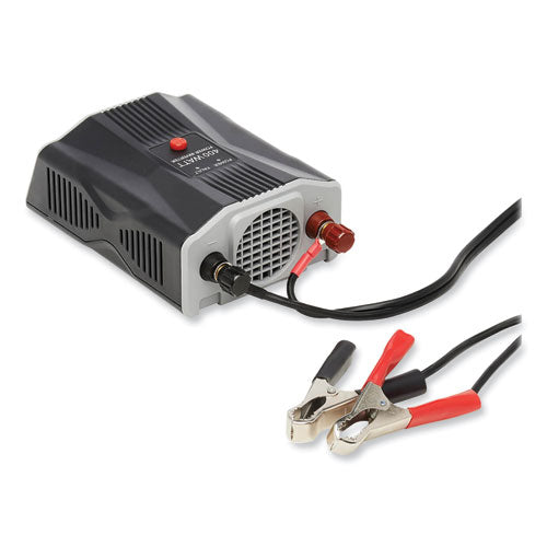 Powerverter Ultra-compact Car Inverter, 400 W, Two Ac Outlets/two Usb Ports, 3.1 A