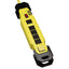 Power It! Safety Power Strip With Gfci Plug, 8 Outlets, 12 Ft Cord, Yellow/black