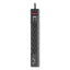 Protect It! Surge Protector, 6 Ac Outlets/2 Usb Ports, 8 Ft Cord, 1,080 J, Black