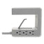 Surge Protector, 6 Ac Outlets/2 Usb-a And 1 Usb-c Ports, 8 Ft Cord, 1,080 J, Gray