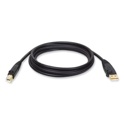 Usb 2.0 A/b Cable, 10 Ft, Black