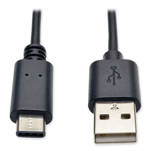 Usb 2.0 Cable, Usb Type-a To Usb Type-c (usb-c) (m/m), 6 Ft, Black