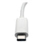 Usb 3.1 Gen 1 Usb-c To Hdmi Adapter, Usb-a/usb-c Pd Charging/gigabit Ethernet, 3", White