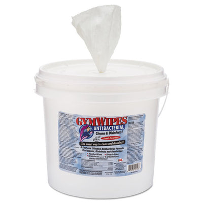 Antibacterial Gym Wipes Refill, 6 X 8, 700 Wipes/pack, 4 Packs/carton