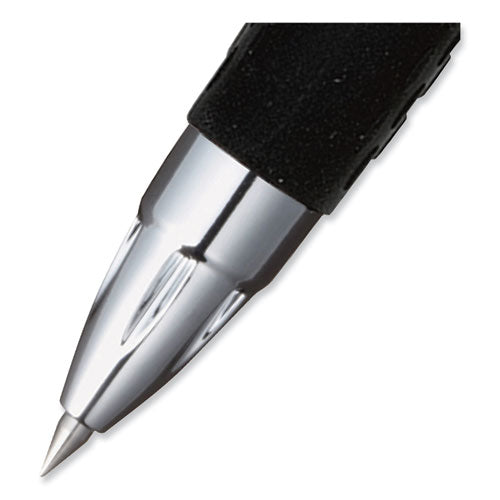 207 Signo Gel Ultra Micro Gel Pen, Retractable, Extra-fine 0.38 Mm, Blue Ink, Smoke Barrel
