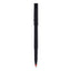 Roller Ball Pen, Stick, Micro 0.5 Mm, Red Ink, Black Matte Barrel, Dozen