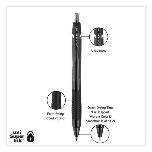 Jetstream Elements Ballpoint Pen, Retractable, Medium 1 Mm, Assorted Ink And Barrel Colors, 12/pack