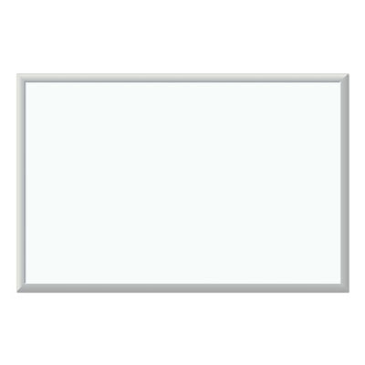 Melamine Dry Erase Board, 36 X 24, White Surface, Silver Aluminum Frame