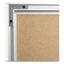 Melamine Dry Erase Board, 36 X 24, White Surface, Silver Aluminum Frame