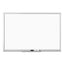 Melamine Dry Erase Board, 36 X 24, White Surface, Silver Aluminum Frame