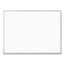 Melamine Dry Erase Board, 48 X 36, White Surface, Silver Aluminum Frame