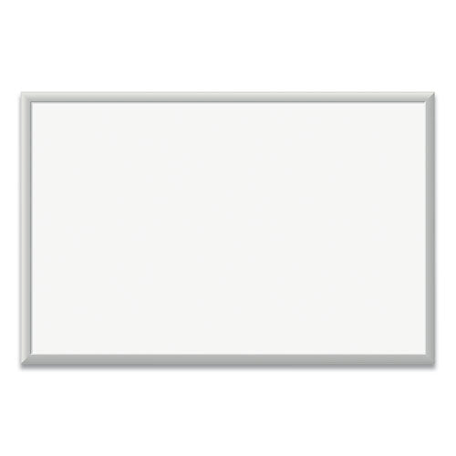Magnetic Dry Erase Board With Aluminum Frame, 36 X 24, White Surface, Silver Aluminum Frame