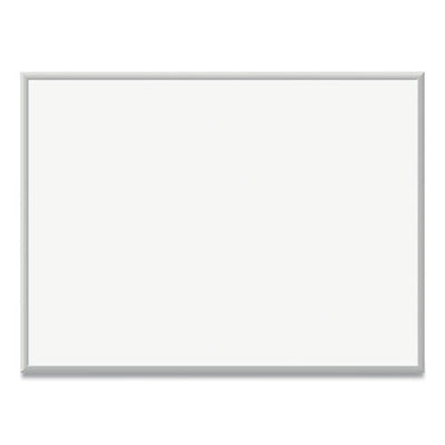 Magnetic Dry Erase Board With Aluminum Frame, 48 X 36, White Surface, Silver Aluminum Frame