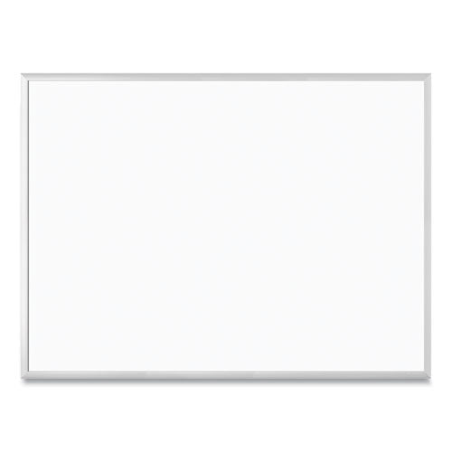 Magnetic Dry Erase Board With Aluminum Frame, 48 X 36, White Surface, Silver Aluminum Frame