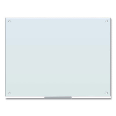 Glass Dry Erase Board, 48 X 36, White Surface