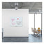 Glass Dry Erase Board, 48 X 36, White Surface