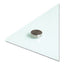 Glass Dry Erase Board, 48 X 36, White Surface