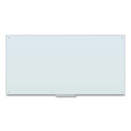 Glass Dry Erase Board, 72 X 36, White Surface