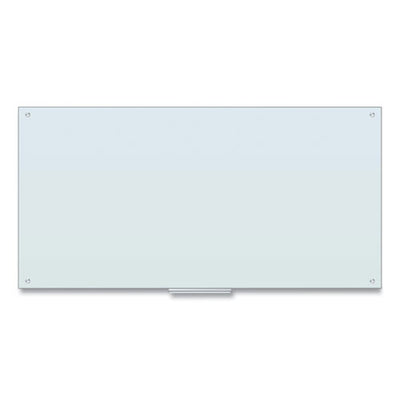 Glass Dry Erase Board, 72 X 36, White Surface