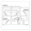 Magnetic Dry Erase Board With Décor Frame, 30 X 20, White Surface, White Mdf Frame
