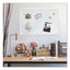 Magnetic Dry Erase Board With Décor Frame, 30 X 20, White Surface, White Mdf Frame