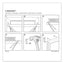 Magnetic Dry Erase Calendar With Décor Frame, One Month, 30 X 20, White Surface, White Mdf Frame