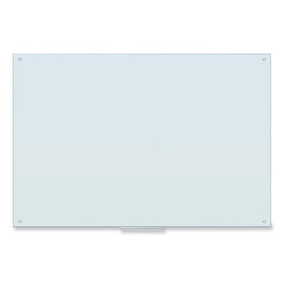 Glass Dry Erase Board, 70 X 47, White Surface