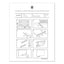 Floating Glass Ghost Grid Dry Erase Board, 36 X 24, White Surface