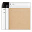 Pinit Magnetic Dry Erase Board, 36 X 24, White Surface, Silver Aluminum Frame