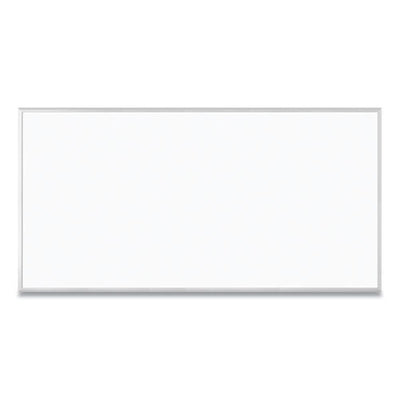 Magnetic Dry Erase Board With Aluminum Frame, 96 X 48, White Surface, Silver Aluminum Frame