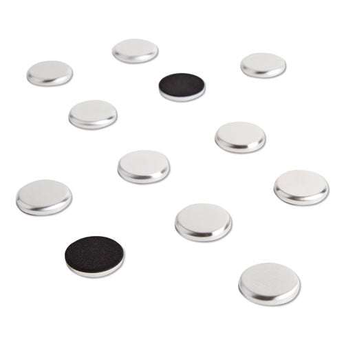 High Energy Magnets, Circle, Silver, 1.25" Diameter, 12/pack
