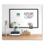Magnetic Dry Erase Board With Mdf Frame, 36 X 24, White Surface, Black Mdf Frame