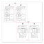 Cubicle Glass Dry Erase Board, 12 X 12, White Surface