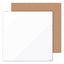 Tile Board Value Pack, 14 X 14, White/natural Surface, 2/set