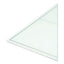 Floating Glass Dry Erase Calendar, Undated One Month, 36 X 24, White Surface
