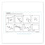 Magnetic Glass Dry Erase Board Value Pack, 48 X 36, White Surface
