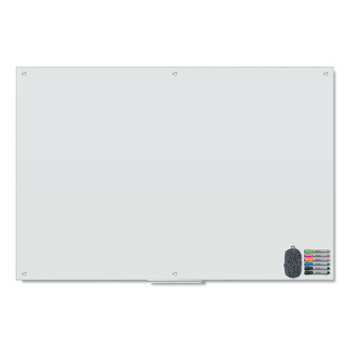 Magnetic Glass Dry Erase Board Value Pack, 72 X 48, White Surface