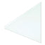 Floating Glass Dry Erase Board, 72 X 36, White Surface